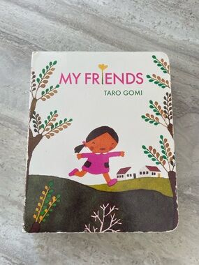 10/$30💥Board Book, Taro Gomi My Friends, Toddlers & Preschoolers